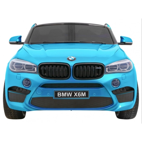 Dwuosobowy pojazd BMW X6M Lakierowany XXL Niebieski JJ2168